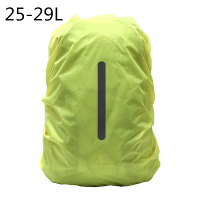 Peegeldav veekindel seljakott, vihmakate, õues sport Öörattasõidu ohutus Kerge vihmakattega kott Matkakott matkamiseks 20-75L