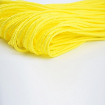 550 Paracord köis, 100 meetrit, 7-haruline Paracord ellujäämiseks telkimisköis matkariideköis läbimõõduga 4mm punutud käevõru köis