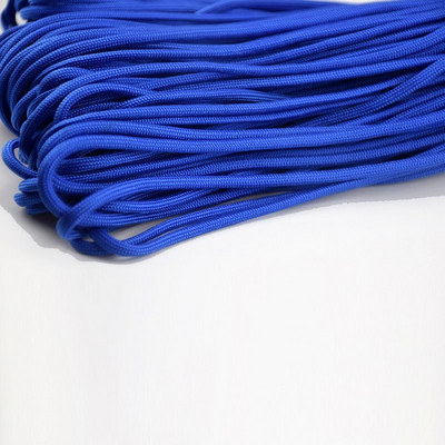 550 Paracord köis, 100 meetrit, 7-haruline Paracord ellujäämiseks telkimisköis matkariideköis läbimõõduga 4mm punutud käevõru köis