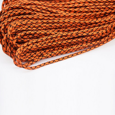 550 Paracord köis, 100 meetrit, 7-haruline Paracord ellujäämiseks telkimisköis matkariideköis läbimõõduga 4mm punutud käevõru köis