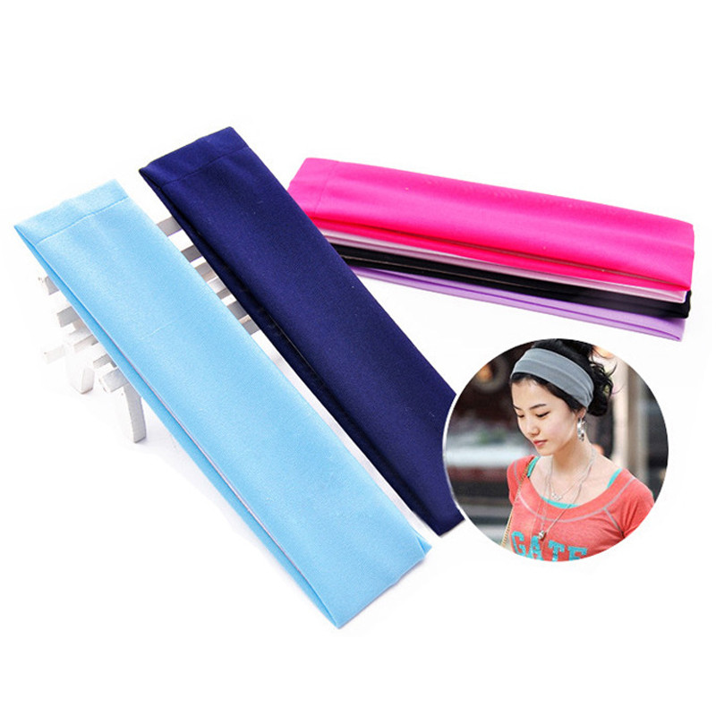 Tüdrukute mood Spordipeapael Elastne jooga Juuksepaelad Jooksmine Fitness Peakatted Jõusaali Juuksepael sörkimiseks Higipael Joogatarvikud