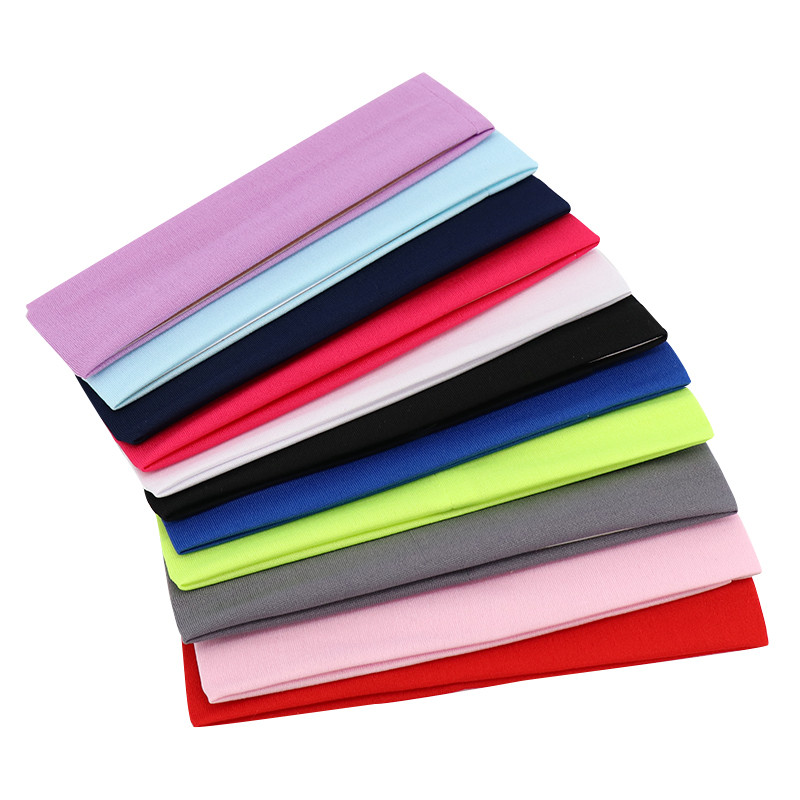 Tüdrukute mood Spordipeapael Elastne jooga Juuksepaelad Jooksmine Fitness Peakatted Jõusaali Juuksepael sörkimiseks Higipael Joogatarvikud