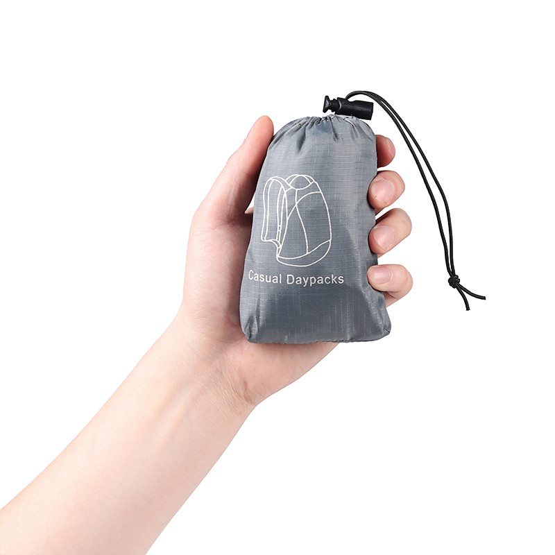 Rucsac de călătorie rezistent la apă de 20 L, rucsac de zi pliabil și ușor de ambalat pentru bărbați și femei, geantă de depozitare pentru camping în aer liber