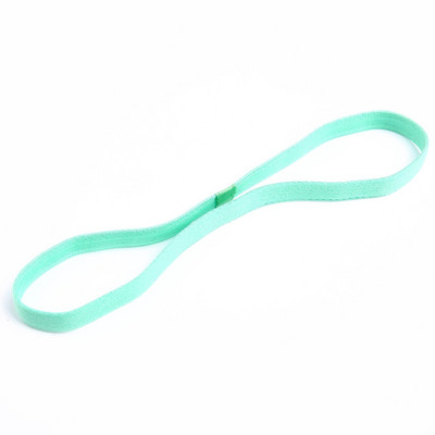 2023 Жени Мъже Цветна външна лента за глава Еластична спортна лента за глава Йога Бягане Фитнес Колоездене Лента за глава Антиперспирант Лента за коса