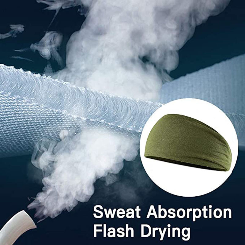 1 buc. Bentită sport absorbantă Alergare Ciclism Yoga Bentite pentru transpirație Femei Bărbați Benzi pentru păr Panglică pentru păr Fitness Sală Accesorii pentru yoga
