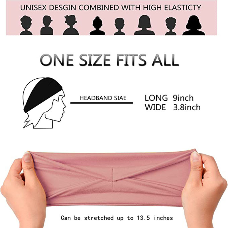 1 buc. Bentită sport absorbantă Alergare Ciclism Yoga Bentite pentru transpirație Femei Bărbați Benzi pentru păr Panglică pentru păr Fitness Sală Accesorii pentru yoga