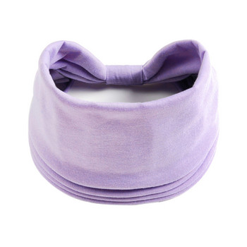 Cotton Bandana Yoga Headband Γυναικεία Headwrap Ελαστικές λωρίδες μαλλιών τουρμπάνι Κρίκοι για τα μαλλιά Sweatband Headwrap Αξεσουάρ για τα μαλλιά Κορδέλα κεφαλής