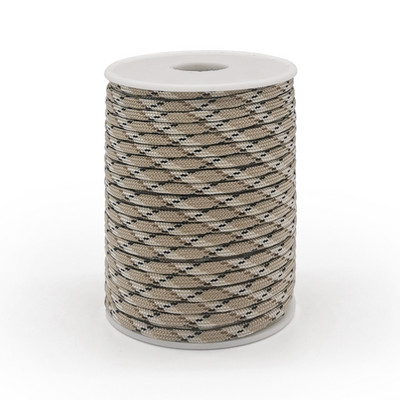 7-Core 550 Paracord 100FT(31M) 4mm Parașuta Snur Kit de frânghie de supraviețuire pentru camping în aer liber Umbrelă Cort Snur Curea