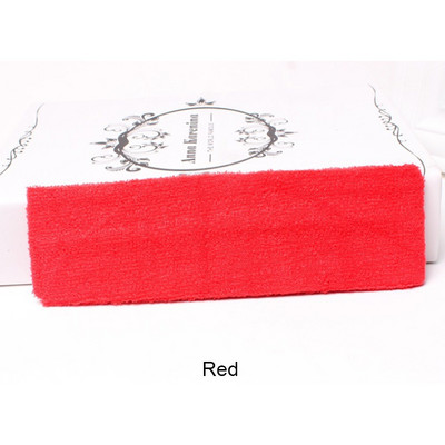 Bentiță sport Bărbați Femei Alergare Yoga Pilates Baschet GYM Benzi de păr Bumbac Transpirație Stretch Turban Elasticitate Bentite