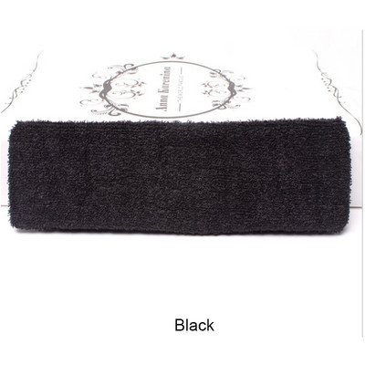 Bentiță sport Bărbați Femei Alergare Yoga Pilates Baschet GYM Benzi de păr Bumbac Transpirație Stretch Turban Elasticitate Bentite