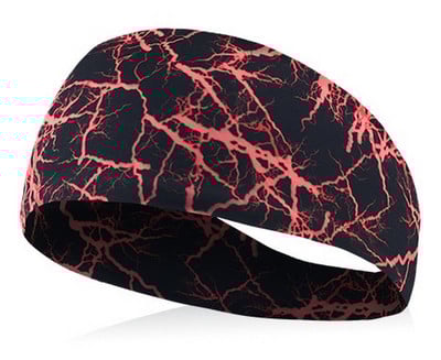 1 tk meeste naiste kamuflaaž spordipeapael Elastne jooga juuksepael Võrkpallile Jalgrattasõidule Fitness Tennisepea juuksepael Higipael