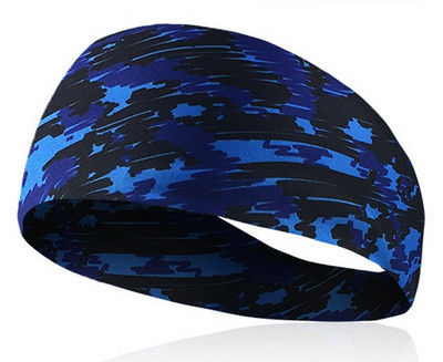 1 tk meeste naiste kamuflaaž spordipeapael Elastne jooga juuksepael Võrkpallile Jalgrattasõidule Fitness Tennisepea juuksepael Higipael