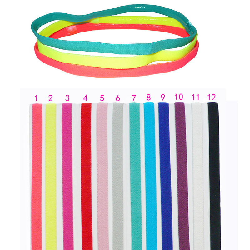 1 tk jooga peapael, kõrge elastsusega higi neelav libisemisvastane universaalne peapael naistele jõusaali spordijalgpalli näopesu peakatted