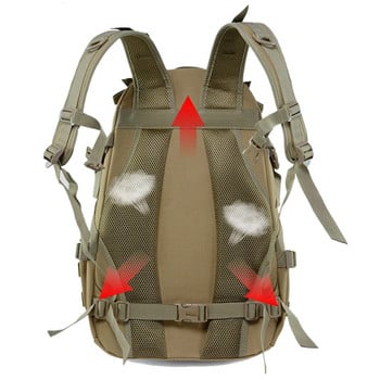 Σακίδιο πλάτης 40L 15L ανδρικό αδιάβροχο Tacical Military Molle Σακίδιο πλάτης Στρατού Ταξίδι Αναρρίχησης Κάμπινγκ Πεζοπορία Αθλητική Τσάντα Σακίδιο πλάτης