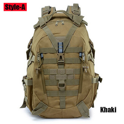 Rucsac de exterior 40L 15L Rucsac Molle pentru bărbați, impermeabil, tacical, militar, pentru călătorii, alpinism, camping, drumeții, sport, geantă