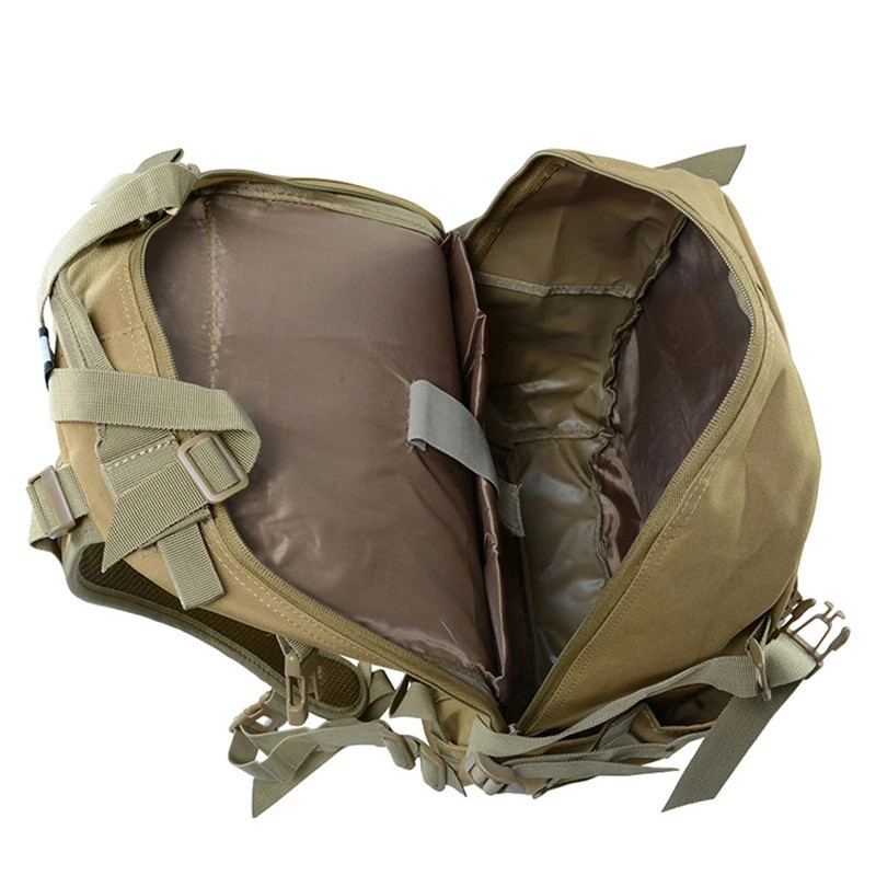 Rucsac de exterior 40L 15L Rucsac Molle pentru bărbați, impermeabil, tacical, militar, pentru călătorii, alpinism, camping, drumeții, sport, geantă