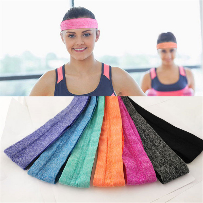 Silikoonist libisemiskindel peapael, imav higipael, mitmevärviline juukselips, naiste meeste elastsuspael Juuksejooga jooksutarvikud