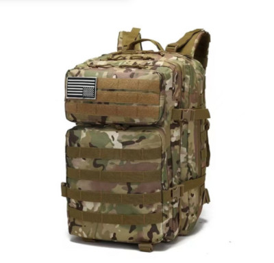 50L 1000D nailonist veekindel taktikaline Mochilase seljakott Army Molle sõjaväekott Matkajahi ja reisiseljakott koos jalanõude taskuga