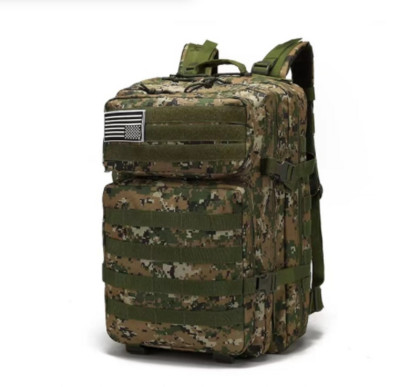 50L 1000D nailonist veekindel taktikaline Mochilase seljakott Army Molle sõjaväekott Matkajahi ja reisiseljakott koos jalanõude taskuga