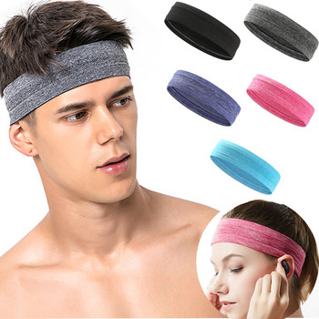 Спортни ленти за глава Footaball Yoga Socer Еластична лента за коса за бягане за жени Мъже Дишаща йога лента за коса Sweatband Gym Fitness