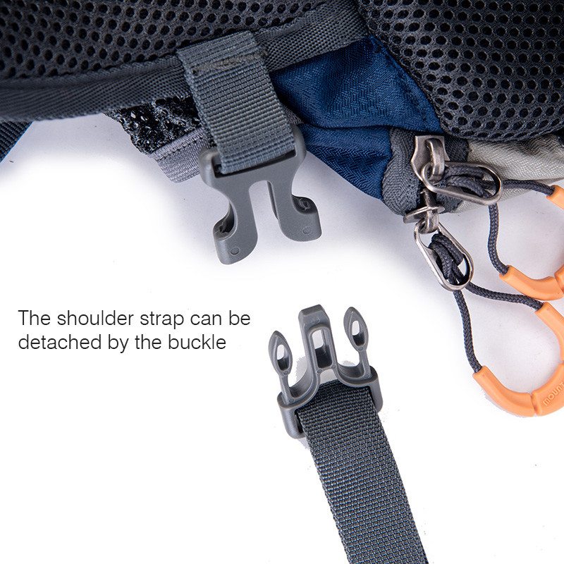 Eemaldatav kahe õlarihmaga vöökott Välismägironimise matkaseljakott, veekindel jooksukott meestele, naistele