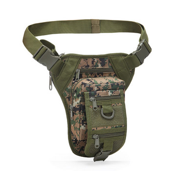 Нови тактически чанти за крака на талията 800D Oxford Многофункционална военна чанта за бедрата Лов Къмпинг Спортни чанти за катерене