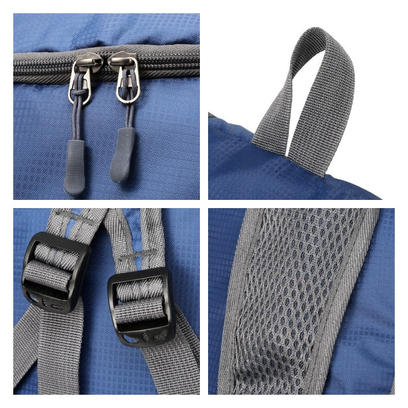 20L Unisex Outdoor αναδιπλούμενο σακίδιο πλάτης Φορητό Υπέρελαφρο Σακίδιο Πακέτο Ταξιδιωτικού Σακιδίου Trekking Σχολική τσάντα για Άντρες Γυναίκες Γυναίκες