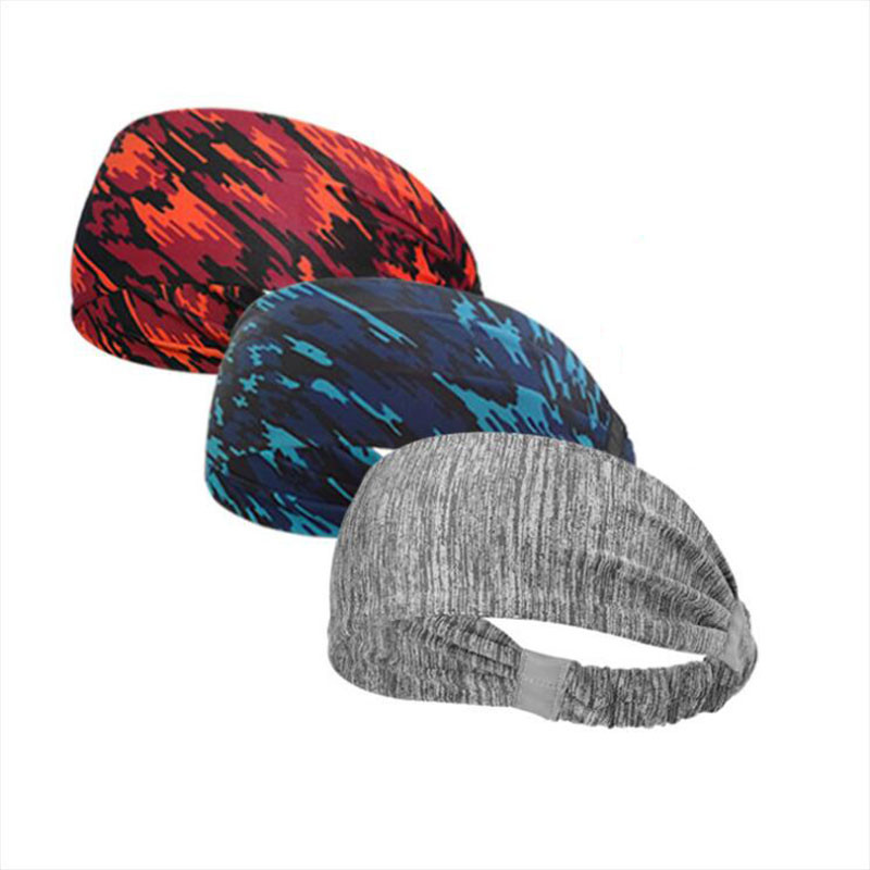 PROWOW Banda pentru cap pentru femei Articole sportive Bandă pentru transpirație Bandeau Siguranță sportivă Banda elastică pentru păr pentru yoga Femei Bărbați Banda pentru cap de fitness Sport