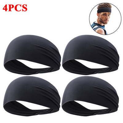 1-10 KOM. Modna sportska znojnica, prozračna, upijajuća traka za glavu, traka za glavu za kosu, super elastična, mekana, glatka, fitnes, joga, teretana