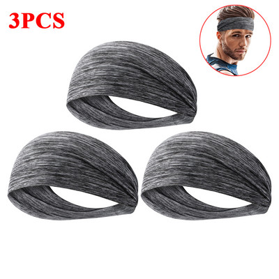 1-10 KOM. Modna sportska znojnica, prozračna, upijajuća traka za glavu, traka za glavu za kosu, super elastična, mekana, glatka, fitnes, joga, teretana