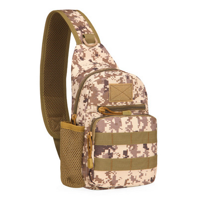 Taktikaline armee õlakott Meeste Sling Crossbody Molle kotid Multicam Kamuflaaž Telkimine Matkamine Jahindus Sõjaline seljakott