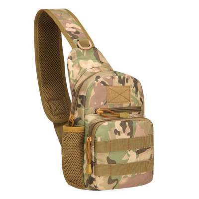 Taktikaline armee õlakott Meeste Sling Crossbody Molle kotid Multicam Kamuflaaž Telkimine Matkamine Jahindus Sõjaline seljakott