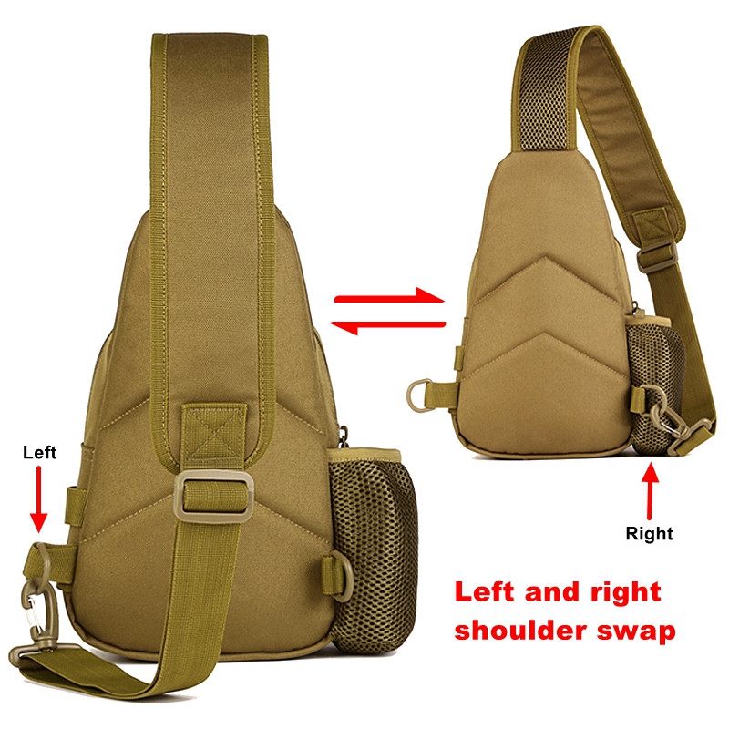 Geantă tactică de umăr pentru bărbați, genți Molle, multicam, camuflaj, camping, drumeții, vânătoare, rucsac militar