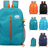 Lühimaa välispordi suur mahutav kokkupandav topeltseljakott Kerge vaba aja matka- ja ratsutamiskotid reisipakk