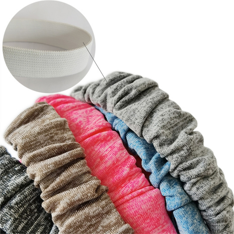 Jooga peapael Jooksusport Elastic Fitness Higipeapael Libisemiskindel higipael Jõusaali Sport Jooga Juuksepaelad