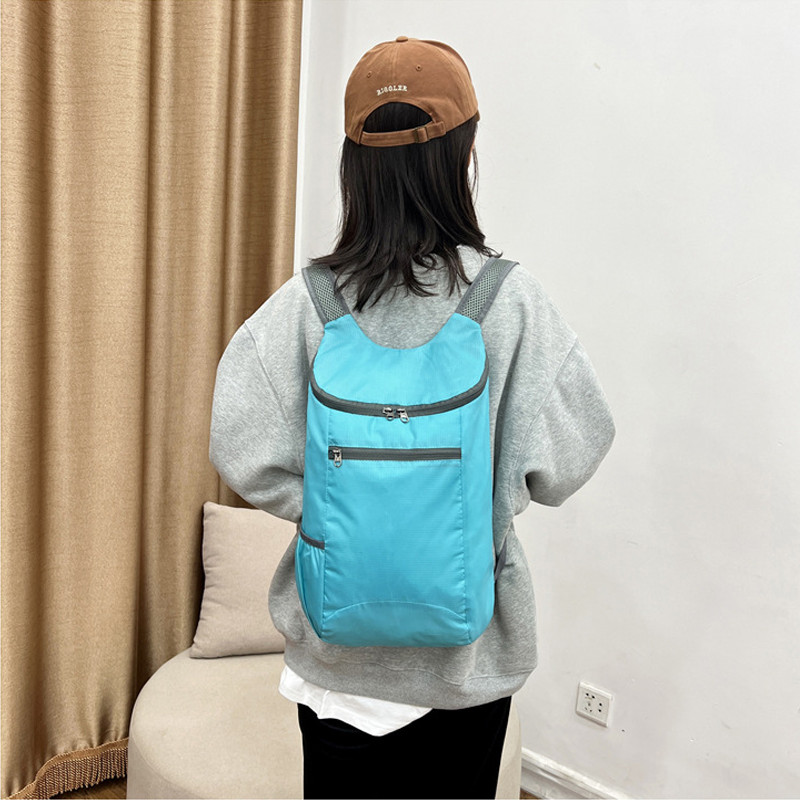 Rucsac de exterior rezistent la apă de 20 l, rucsac ușor pentru drumeții sportive, geantă pliabilă pentru ciclism, camping, alpinism, rezistentă la uzură