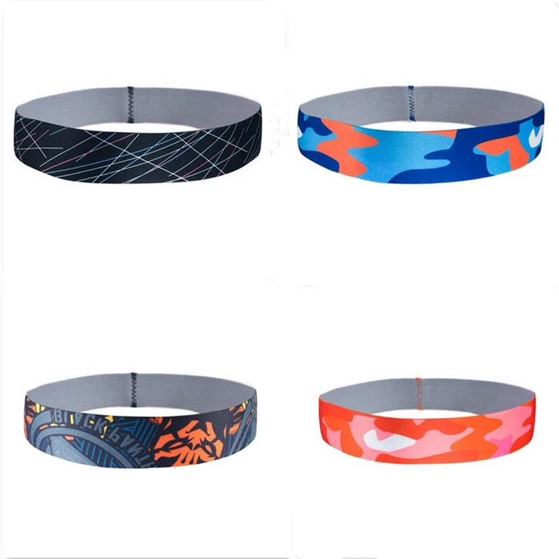 Sportska traka za kosu Traka za glavu za trčanje Znoj Protuklizna Elastična traka za znojnicu za biciklizam Trake za glavu za žene muškarce Drška za kosu za badminton