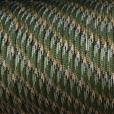 30M 550 Военен паракорд 7 нишки 4 мм тактически кабел за парашут Аксесоари за къмпинг Оцеляване на открито Направи си сам въже за гривна