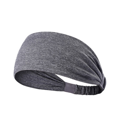 Жени Спорт Йога лента за коса против изпотяване Тюрбан Бързосъхнеща лента за пот Лента за коса Бягане Фитнес лента за глава