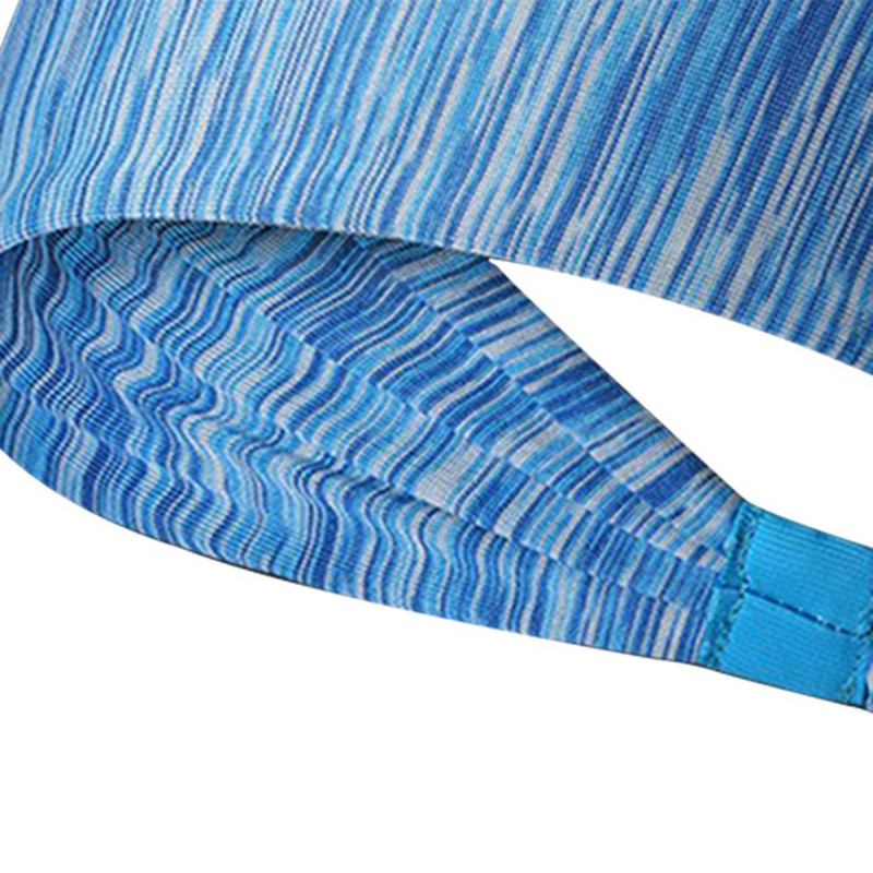 Жени Спорт Йога лента за коса против изпотяване Тюрбан Бързосъхнеща лента за пот Лента за коса Бягане Фитнес лента за глава