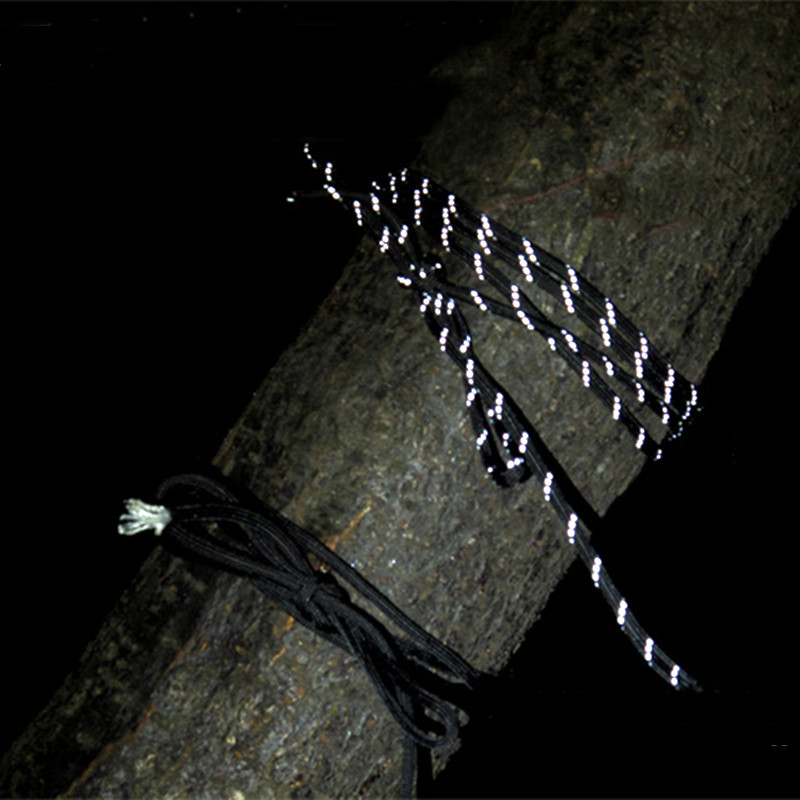 Reflektirajući Paracord 550 kabel 7 niti 4 mm šatorsko uže Dodaci za preživljavanje u kampu Upozorenje Padobran Line Planinarska užad