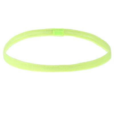 Neslidžios elastinės galvos juostos jogos plaukų juostelės moterims vyrams, bėgimui, fitnesui