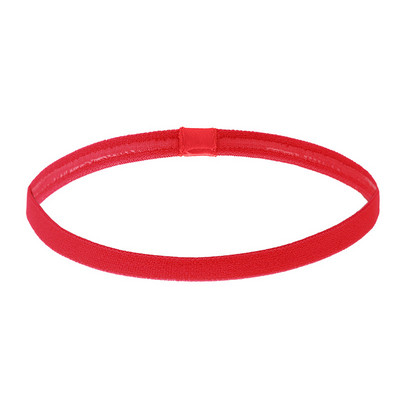 Neslidžios elastinės galvos juostos jogos plaukų juostelės moterims vyrams, bėgimui, fitnesui