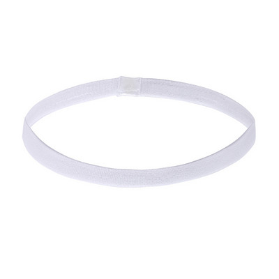 Neslidžios elastinės galvos juostos jogos plaukų juostelės moterims vyrams, bėgimui, fitnesui