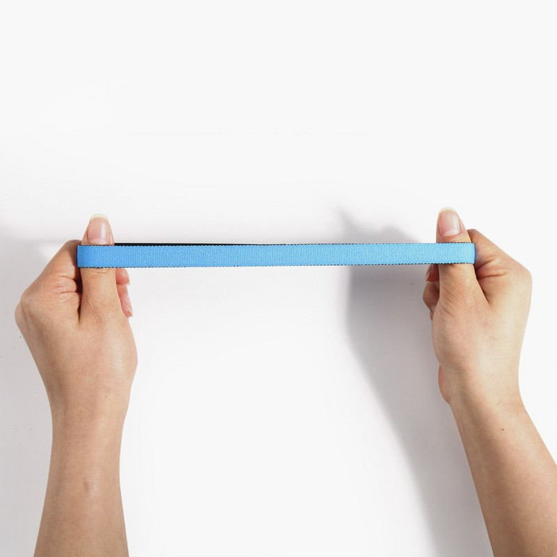 2023 Noua bandă sportivă pentru transpirație, unisex, bărbați, femei, sală, alergare, yoga, elastică, elastică, din silicon, benzi anti-alunecare