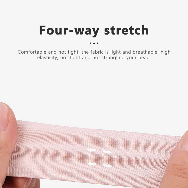 Spordipeapael Naiste elastsed juuksepaelad Jooksmine Fitness Jooga Peakatted Naiste Stretch Wash Meik Juuste aksessuaarid