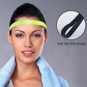 Γιόγκα Hairband Elastic Quick-dry Running Stretch Sports Head Band Gym Fitness Running Sports Headband Ανδρικά Γυναικεία Αθλητική ζώνη προπόνησης