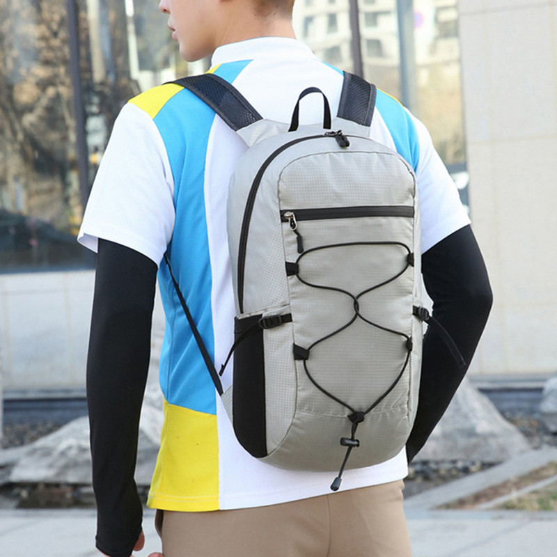 Ruksak za trekking na otvorenom Najlonski sklopivi ruksak Lagan vodootporan Veliki kapacitet za penjanje Kampiranje Planinarenje Ribolov