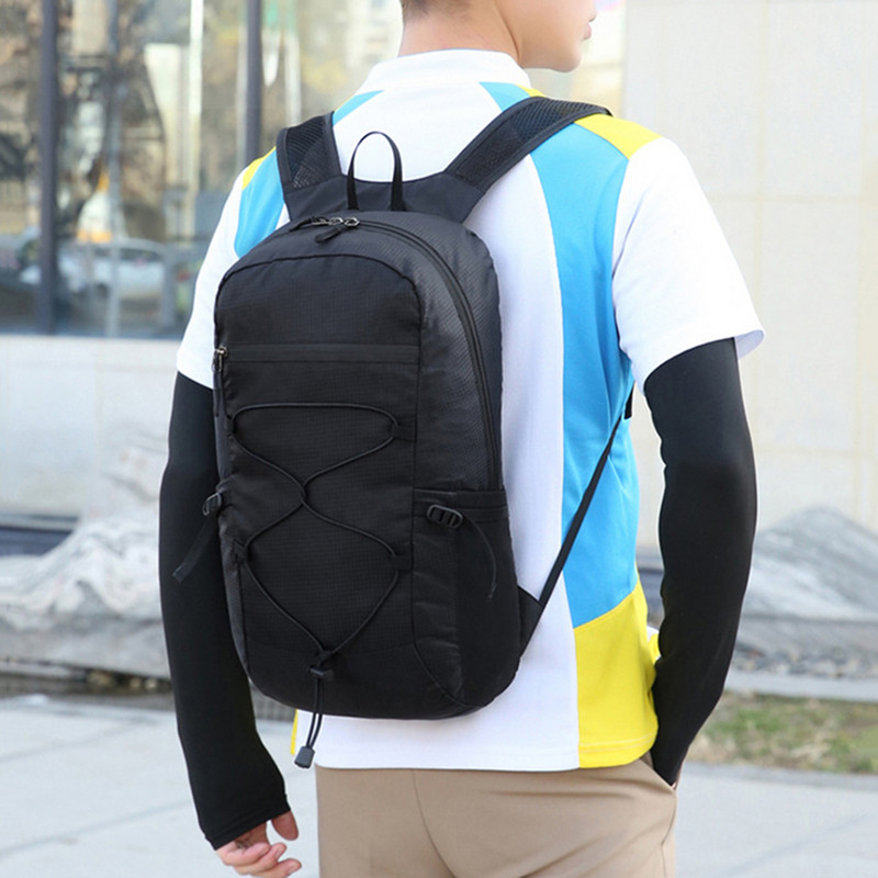 Ruksak za trekking na otvorenom Najlonski sklopivi ruksak Lagan vodootporan Veliki kapacitet za penjanje Kampiranje Planinarenje Ribolov