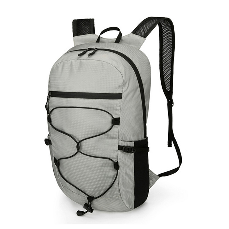 Ruksak za trekking na otvorenom Najlonski sklopivi ruksak Lagan vodootporan Veliki kapacitet za penjanje Kampiranje Planinarenje Ribolov